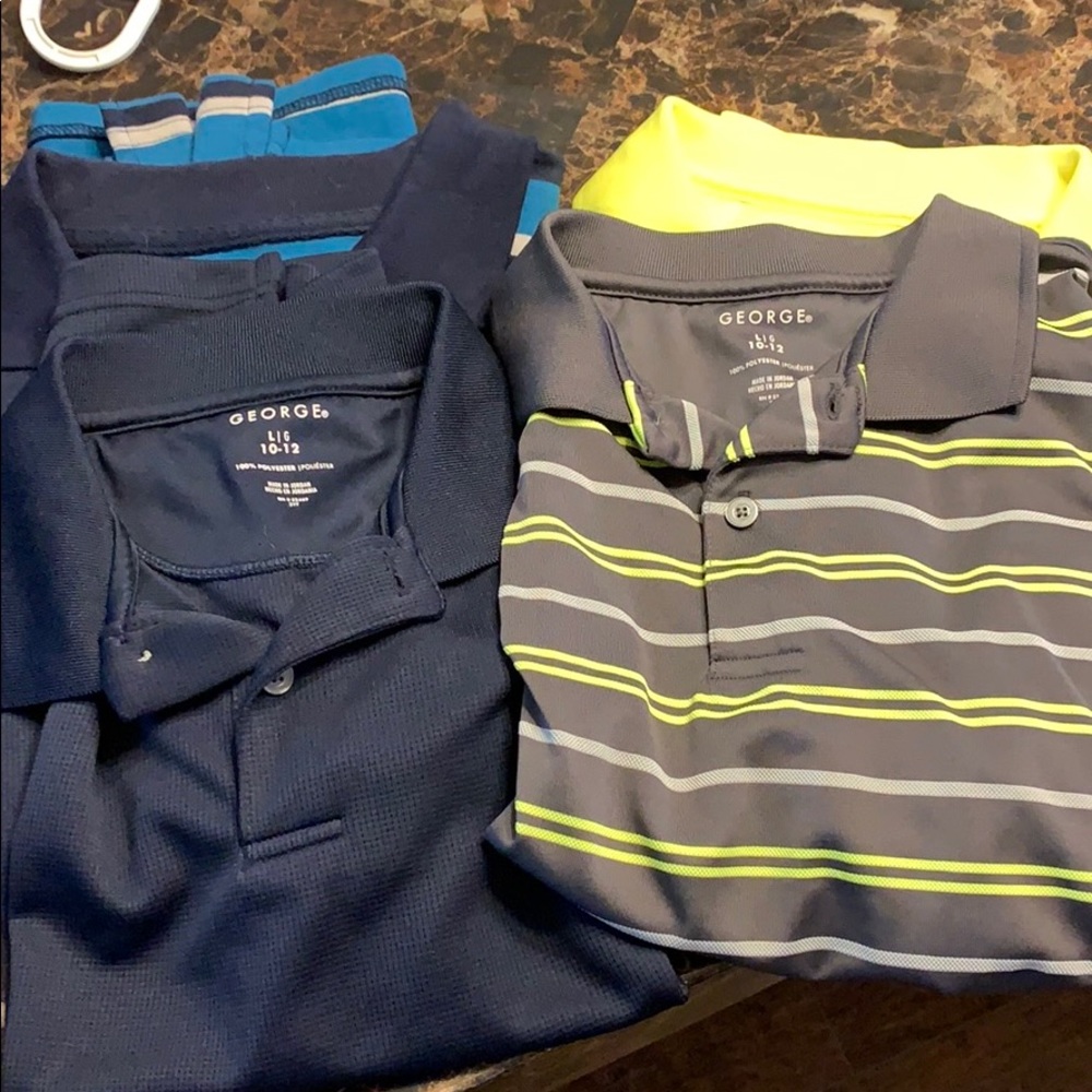 Boys Polo shirts. All 4 for $20
